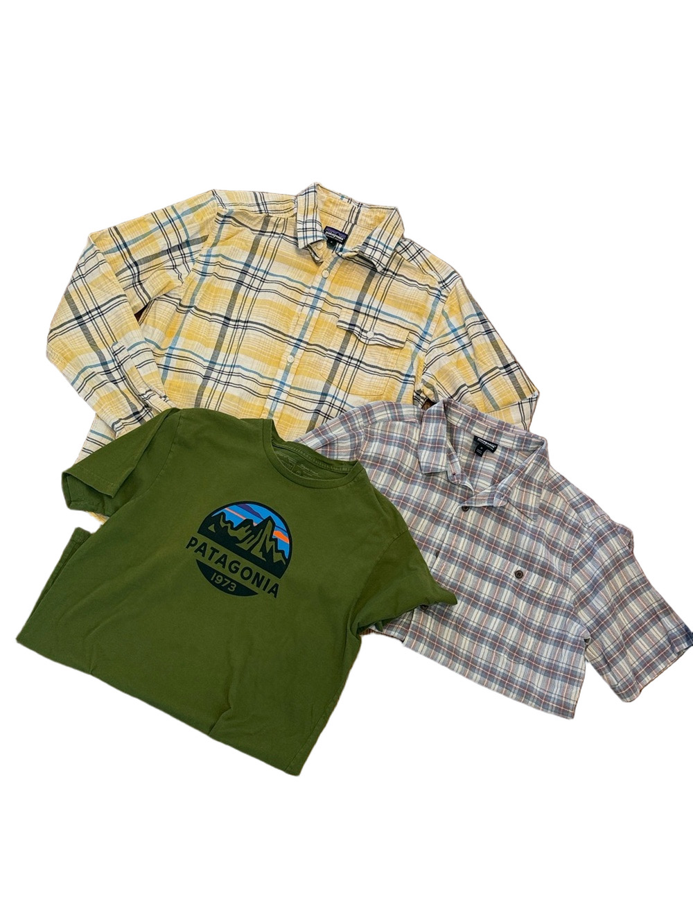 Patagonia Men's 3 Shirt Bundle | Size Medium
